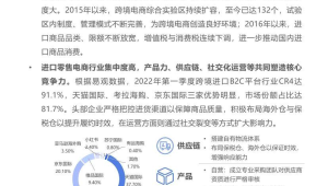 跨境电商行业快讯稿范文大全